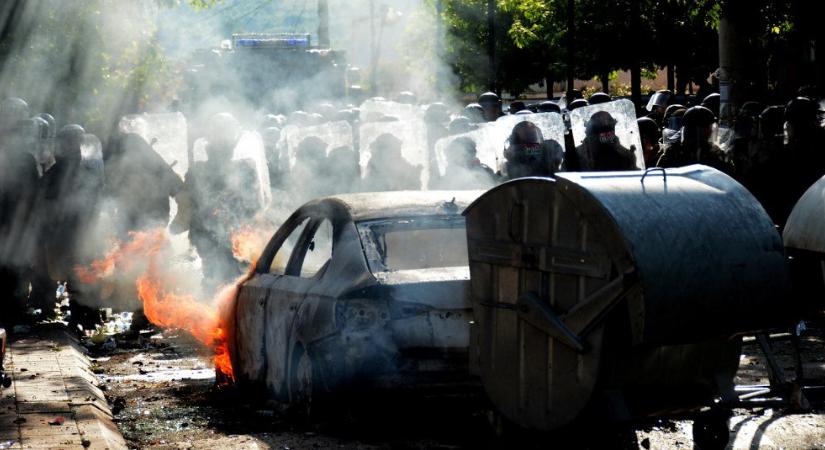 A magyar békefenntartókat okolják a koszovói összecsapásokért
