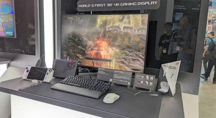 4K-s felbontással és 144 Hz-es képfrissítéssel érkezik az ASUS 38 hüvelykes gamer monitora