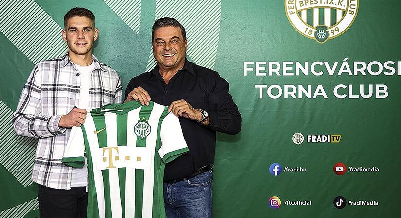 Hivatalos: Baráth Péter a Ferencvárosban folytatja