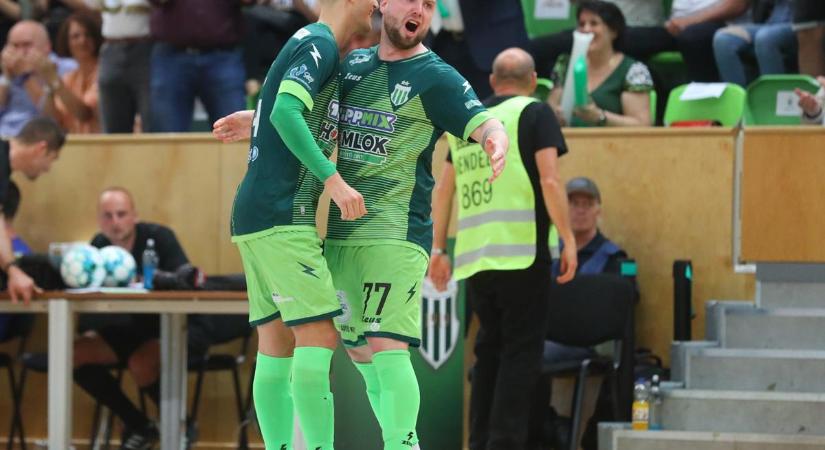 Futsal NB I: harmadszor is legyőzte a Berettyót, bajnok a Haladás!