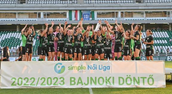 A Ferencváros megvédte címét a női labdarúgó NB I-ben