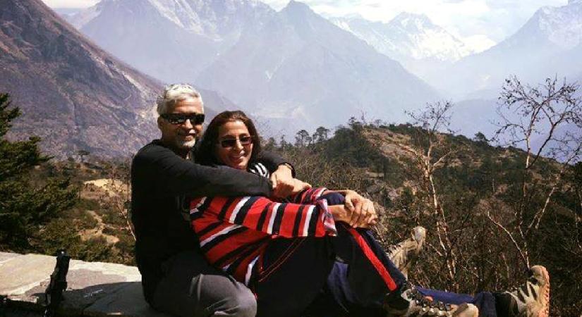 Ez a hatvan éves férfi a felesége emlékére mászta meg az Everestet