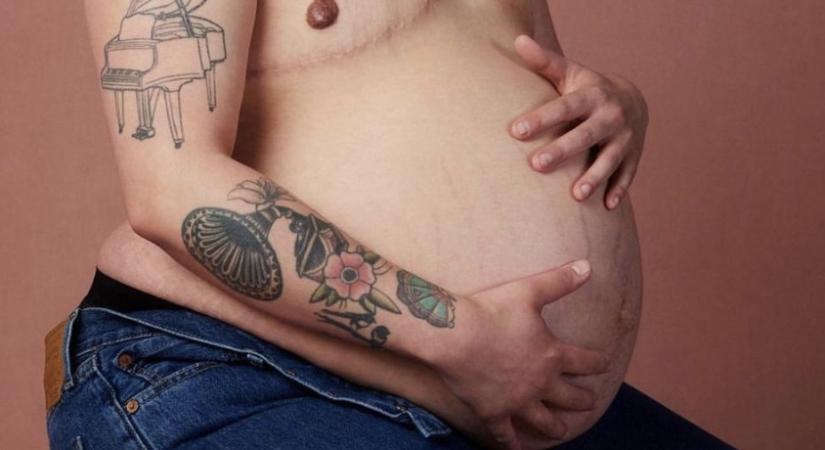 Terhes transzférfi került a Glamour címlapjára