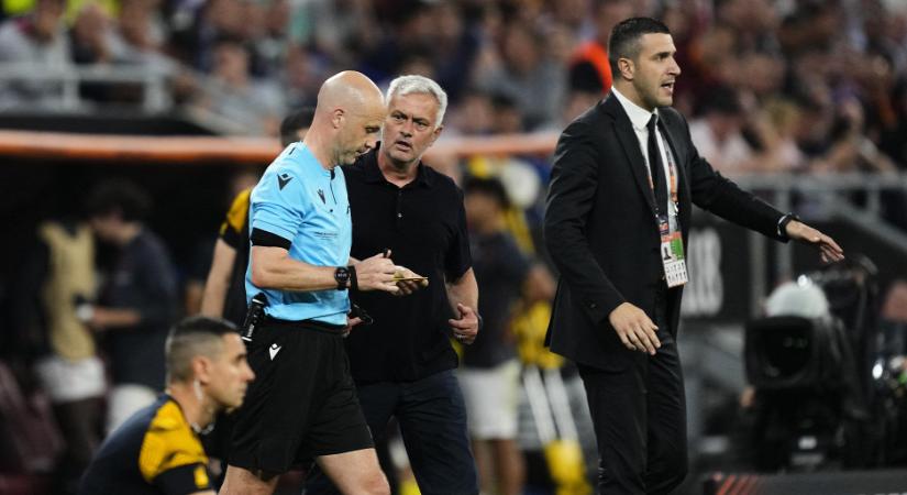 Az UEFA vizsgálatot indított a bírót sértegető Mourinho ellen
