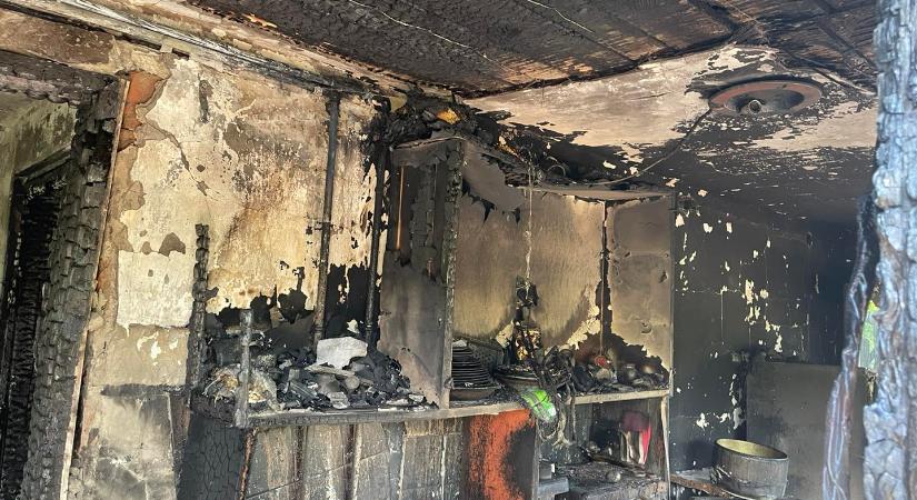 Megrázó felvételek a leégett bodaszőlői családi házról  friss fejlemények