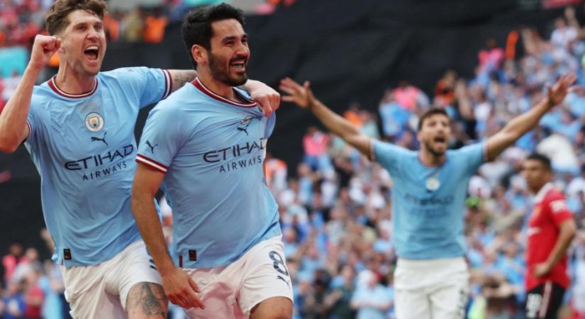 A Manchester City nyerte az FA-kupát, Guardiola egy lépésre a történelmi triplától