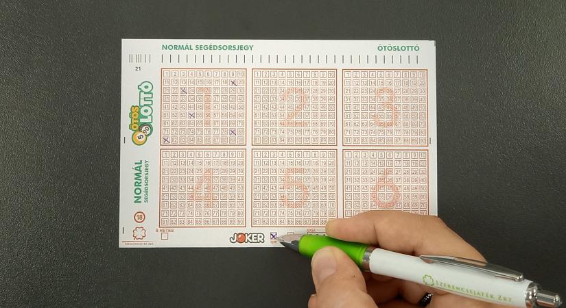 Szerencsés szombat: 214 milliót ért a Joker az ötös lottón!