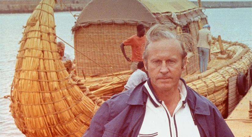 Emberfeletti teljesítmény: papírbárkán szelte át az óceánt Heyerdahl