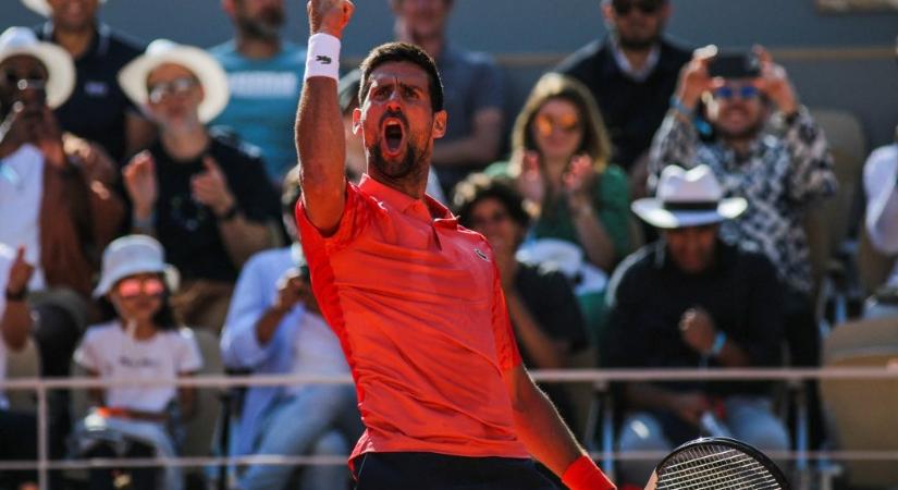Novak Djokovic gúny tárgya Párizsban