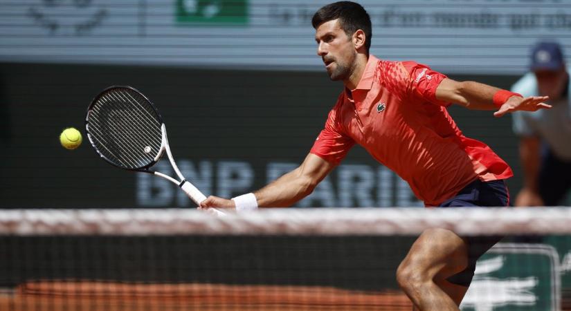 Novak Djokovics megdöntötte Rafael Nadal Roland Garros-csúcsát