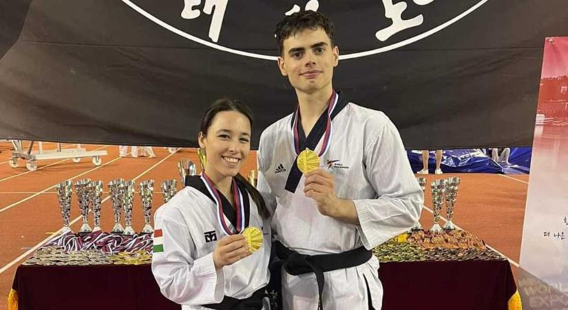 Aranyat és bronzot is szerzett a Máté Taekwondo versenyzője Pozsonyban