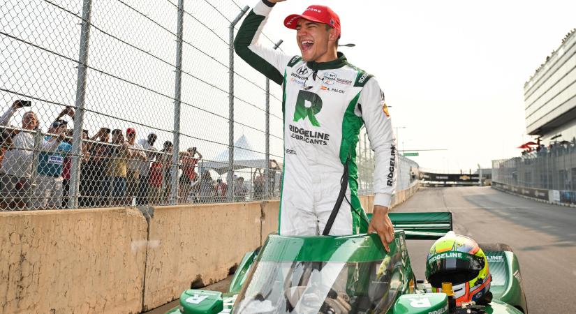 Drámákkal és domináns Palou-győzelemmel debütált az IndyCar új utcai pályája