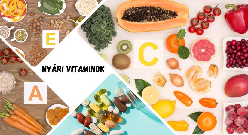 4 vitamin, amire szükséged van nyáron is