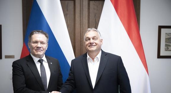 Orbán Viktor a Roszatom vezetőjét fogadta