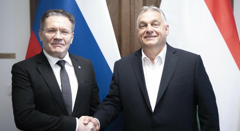 Így örült a ruszki párti Orbán Viktor a Roszatom vezérigazgatójának