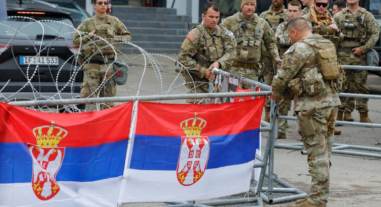 A NATO kérésére újabb katonák érkeztek Koszovóba