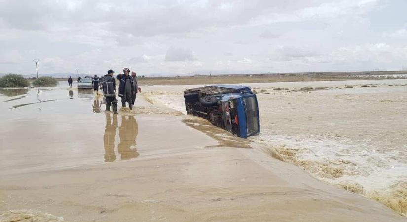 Algéria 9 tartományában voltak jelentős áradások - két ember meghalt