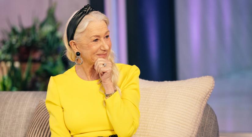 Helen Mirren tetőtől talpig pinkben: élő Barbie babának öltözött
