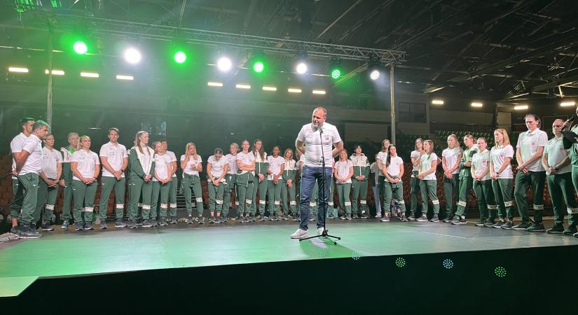 A Győri Audi ETO KC-t ünnepelték a szurkolók