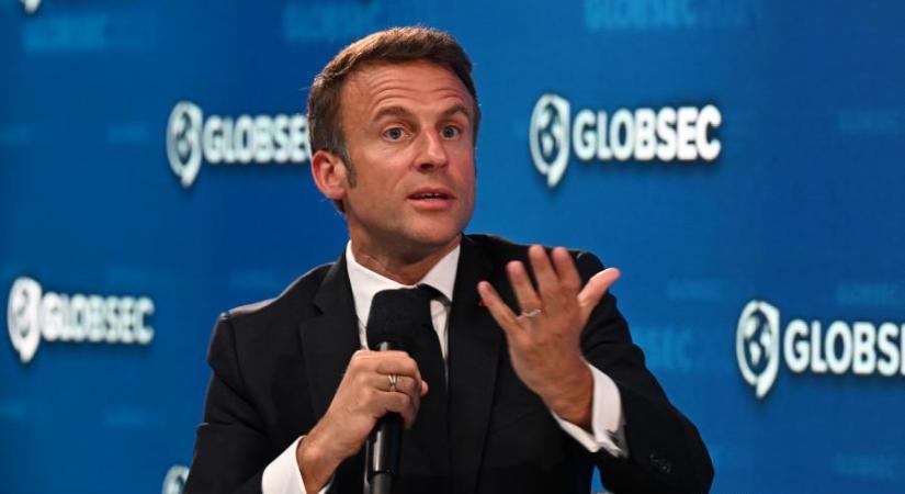 Hangnemet váltott Emmanuel Macron, nem kételkedik az ukrán ellentámadás sikerében