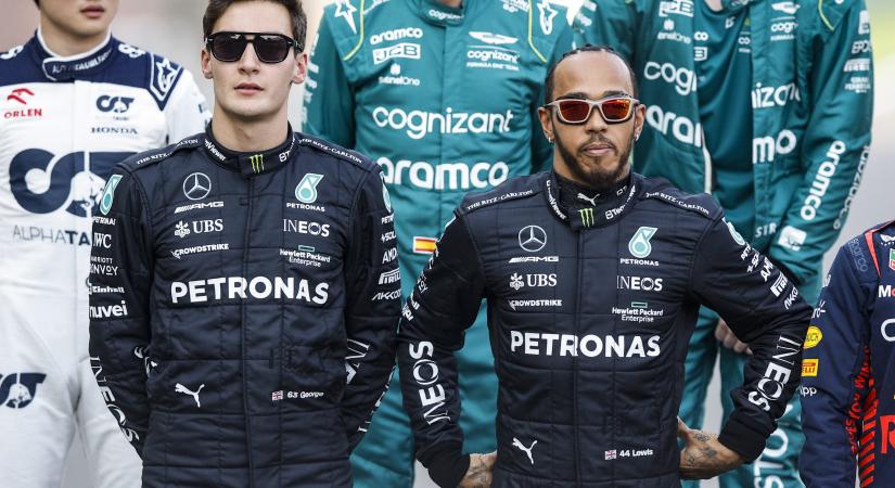 A Red Bull arcpirító odaszólásával valósággal elpusztította a Mercedest