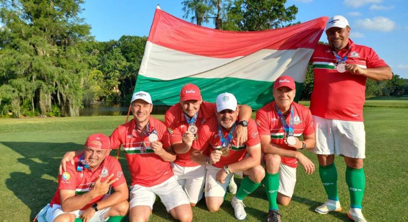 Footgolf: világbajnoki bronzérmes a magyar válogatott