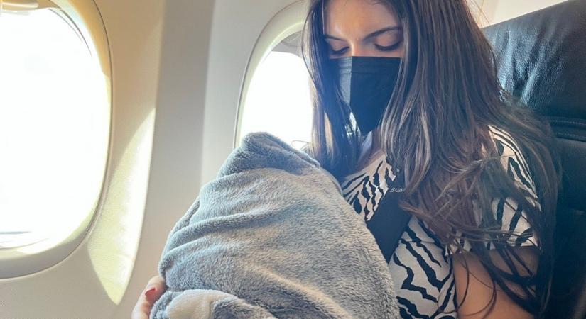 Az Európa-bajnok vízilabdázó feleségének vallomása: ilyen egy repülőút egy egyévessel