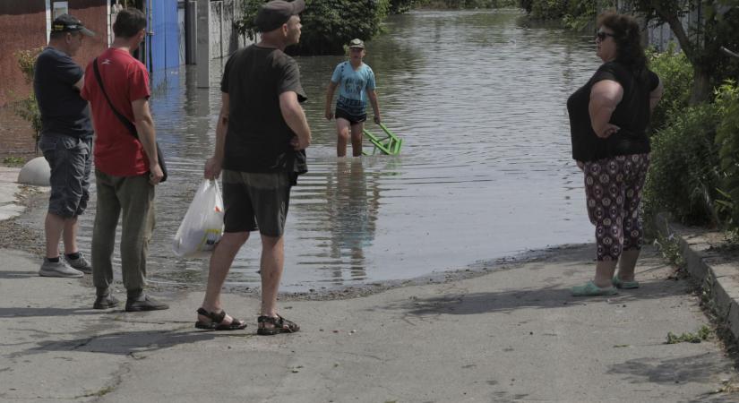 Az ukrán hírszerzés közölte, hogy ki robbantotta fel a kahovkai vízerőművet