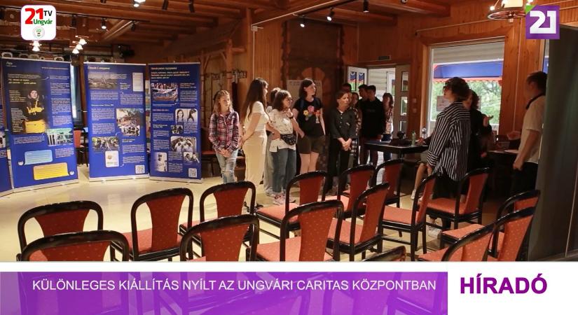Különleges kiállítás nyílt az ungvári Caritas központban (videó)