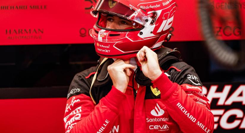 F1: rekordáron kelt el Leclerc sisakja