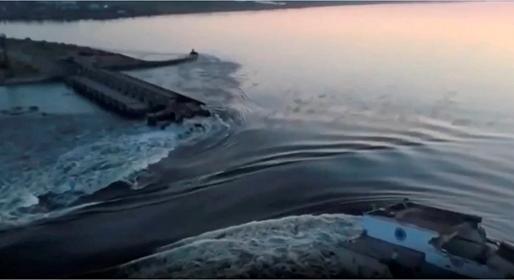 Gond lehet a zaporizzsjai atomerőmű hűtésével: kritikus szint alá csökkent a kahovkai tározó vízszintje