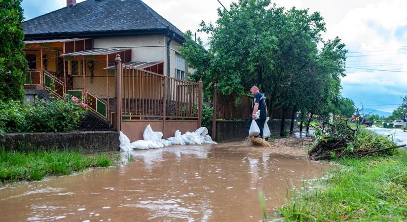 Az árvízé volt a főszerep ma Nógrádban – összefoglaltuk, hol okozott gondot a villámáradat