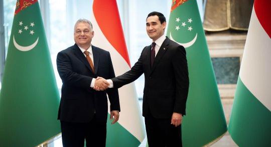 Orbán Viktor: Megindítjuk a magyar nyelv tanítását Türkmenisztánban