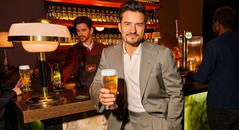 Új márkanagykövetet választott a prágai sörmárka Orlando Bloom személyében