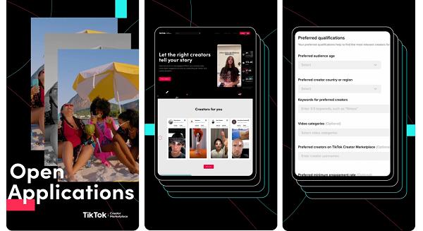A TikTok megkönnyítené az alkotók és a márkák közötti kapcsolatfelvételt