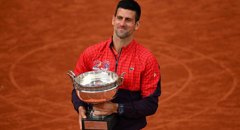 Djokovic most már egyeduralkodó, megnyerte 23. Grand Slam-tornáját