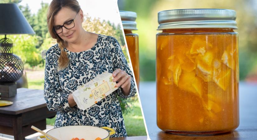 Rózsás baracklekvár