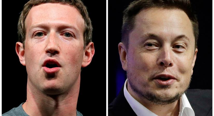 Ketrecharcban csaphat össze Musk és Zuckerberg