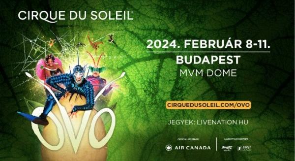 A Cirque du Soleil visszatér Budapestre az egyik leglátványosabb előadásával!