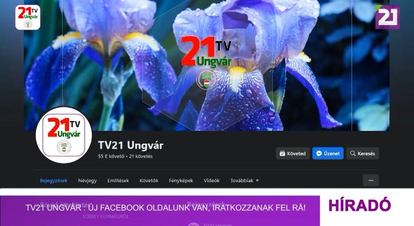 Tv21 Ungvár: új facebook oldalunk van, iratkozzanak fel rá! (videó)