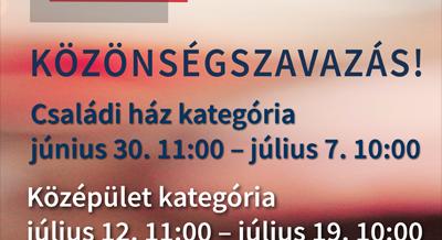 Az „Év háza” pályázóit szemlézi a közönség 2023-ban