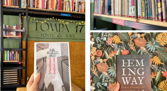 Kölcsönözz a Könyves Magazin és a Tompa17 kávézó könyvtárából!