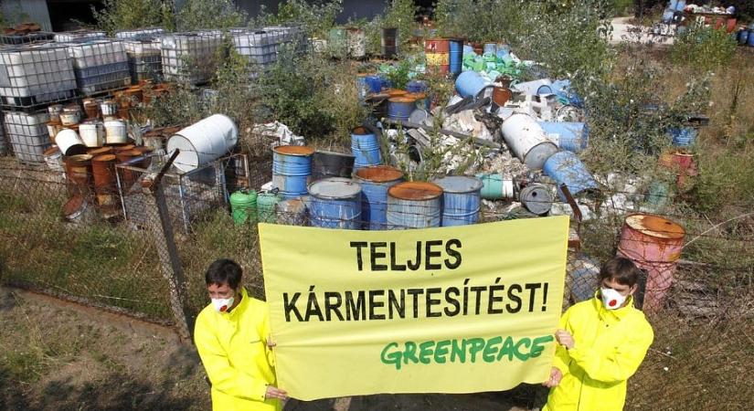 Greenpeace: rossz üzenet, hogy az adófizetők pénzéből kell a környezeti károkat elhárítani