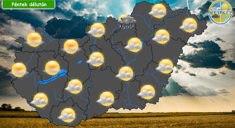 Megnyugszik az idő, egyre több lesz napsütés!