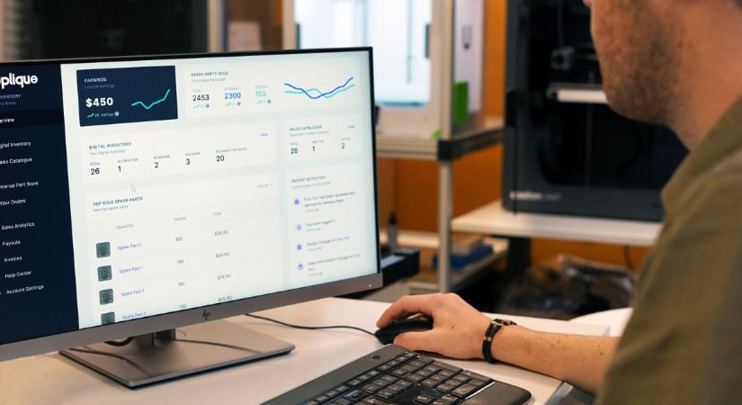 A Replique startup decentralizált gyártást kínál, digitális raktározási megoldásokkal