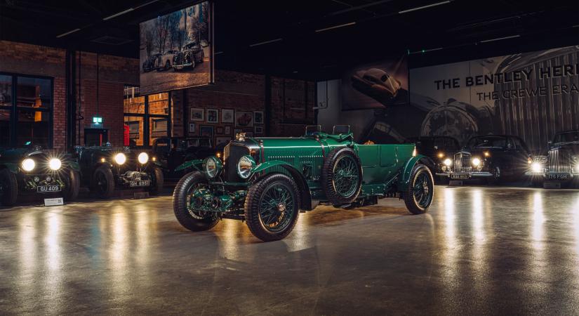 Igazi időutazás a Bentley Speed Six