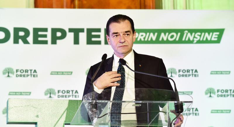 Ludovic Orban szerint a Jobboldal Erejének ismertsége 20-25 százalékos