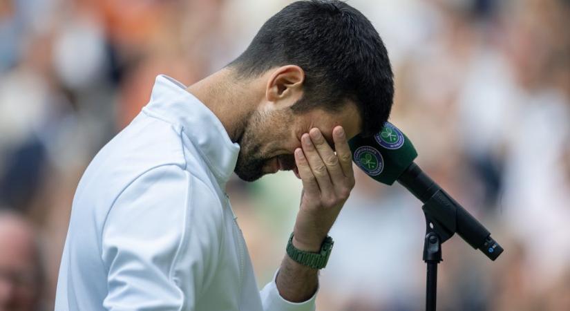 Novak Djokovicból előtörtek az érzelmek, amikor a wimbledoni döntő után meglátta a családját