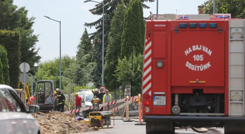 Gázömlés volt Szekszárdon, lezárták a Munkácsy utcát