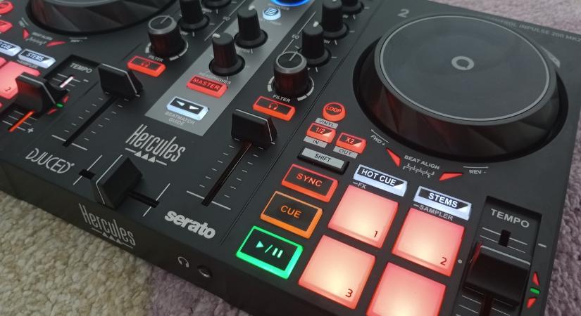 Hercules DJControl Inpulse 200 Mk2 teszt – Ne stemtelenkedj!